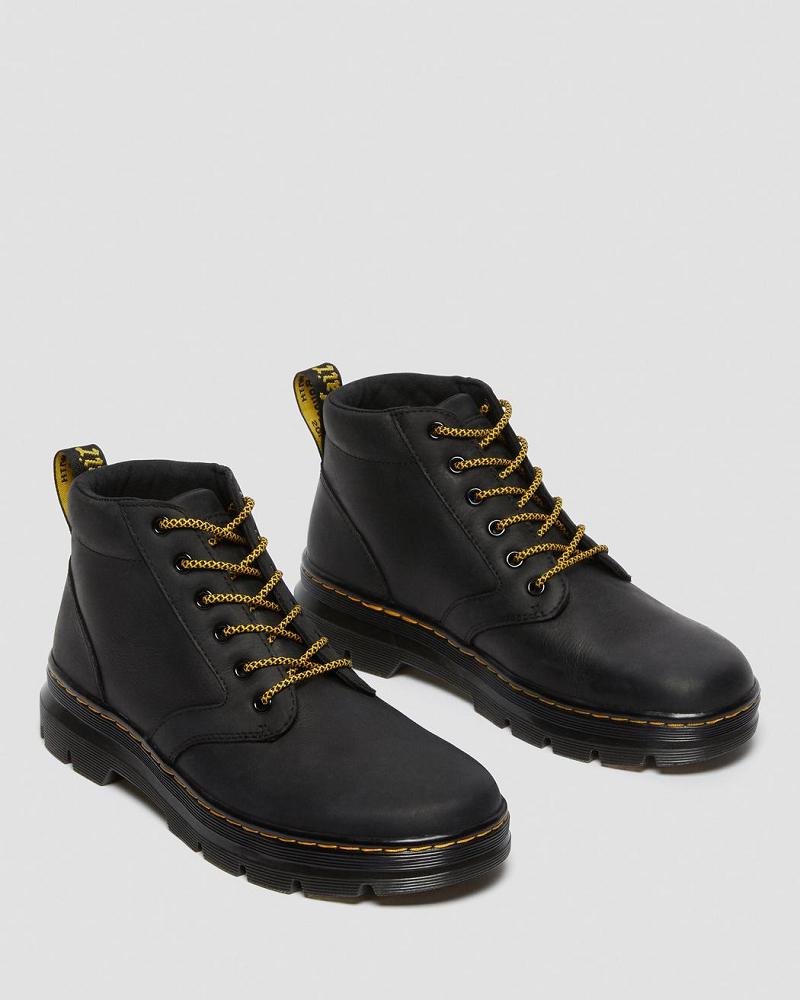 Dr Martens Bonny Leren Enkellaars Heren Zwart | NL 366AHK